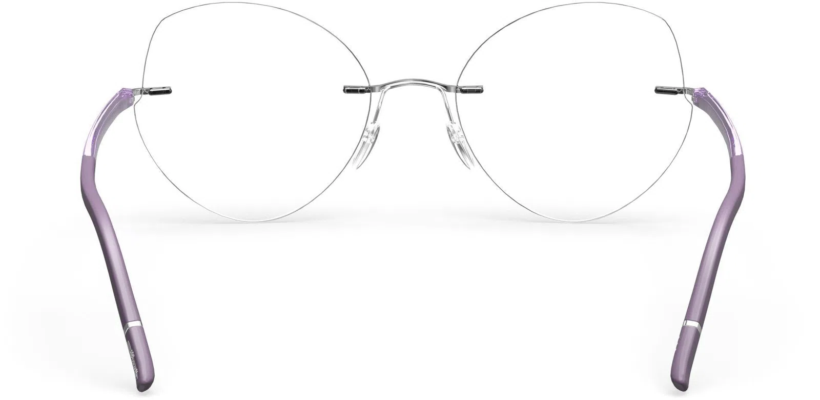 Silhouette The Wave Color Groove Demo Rimless 5567 Eyeglasses - view 34